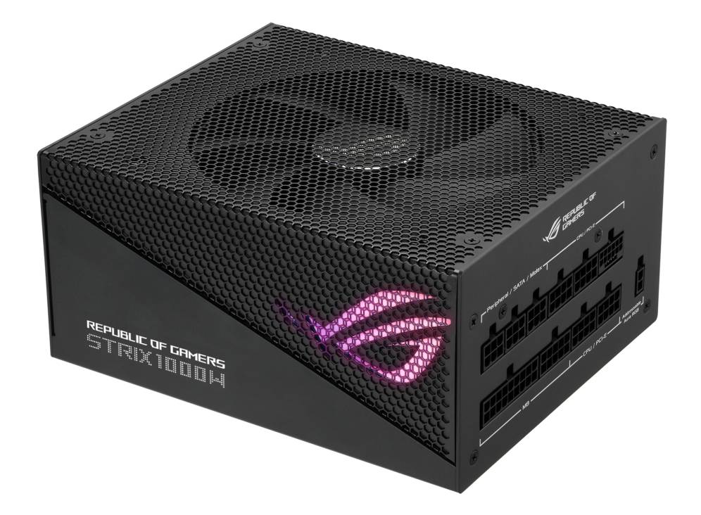 Fuente de Poder ASUS ROG STRIX 1000W Gold Aura Edition 80 PLUS Gold - 20+4 pin ATX, 1000W Fuente de Poder ASUS ROG STRIX 1000W Gold Aura Edition 80 PLUS Gold - 20+4 pin ATX, 1000W
